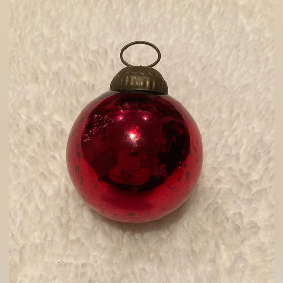 Restoration Hardware Mercury Glass Ornament ￼ - Picture 1 of 3